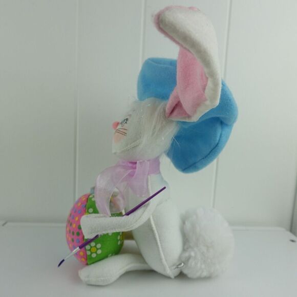 Annalee Easter Rabbit Bunny Painting Egg 2014 - Picture 2 of 13